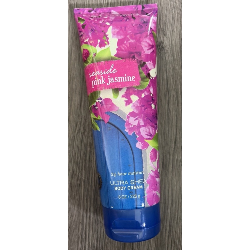 Bath & Body Works Seaside Pink Jasmine Moisturizer Lotion Cream 8oz Ultra Rare